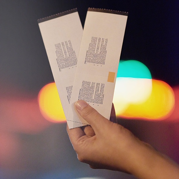 paper ticket prints